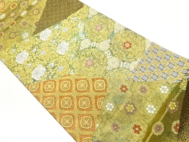 Japanese Kimono / Fukuro Obi Silk